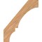 Ekena Millwork 3 1/2"W x 30"D x 36"H Balboa Smooth Knee Brace, Western Red Cedar BRC04X30X36BOA00SWR - alternate 3